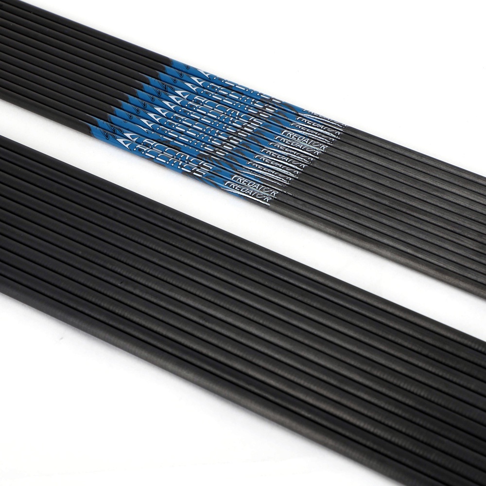 เพลาคาร์บอนบริสุทธิ์ 32 นิ้ว กระดูกสันหลัง 300-1500 ID 4.2 มม. 6 ชิ้น และลูกศร 6 ชุด - รูปที่ 4