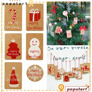 Popular ป้ายแท็กไม้ ลายสโนว์แมน ซานต้าคลอส น่ารัก แฮนด์เมด DIY สําหรับตกแต่งปาร์ตี้คริสต์มาส