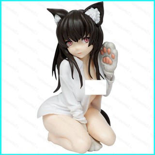 โมเดลฟิกเกอร์ Koyafu Cat Girl Miya Action Figure สีขาว สําหรับตกแต่งบ้าน เก็บสะสม ของขวัญ