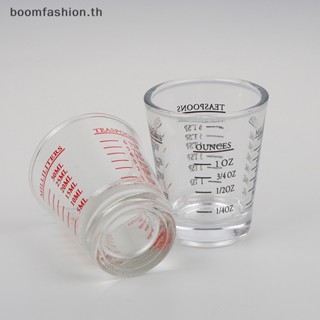 [boomfashion] ถ้วยตวงแก้ว ขนาด 30 มล. พร้อมสเกล 1 ชิ้น