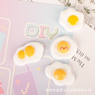 เข็มกลัดเรซิ่น รูปไข่น่ารัก แฮนด์เมด DIY สําหรับตกแต่งเสื้อผ้า