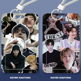 สินค้าใหม่ พร้อมส่ง Deng Wei Star Merchandise กระเป๋าใส่บัตรอาหาร บัตรรถบัส บัตรประจําตัวประชาชน ลายการ์ตูนอนิเมะ Star