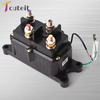 Tcuteit รีเลย์ควบคุมนกหวีด 12V 250A 2000-3000LB 63070 62135