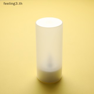 { Feeling3.th } ไฟชาร์จ USB พร้อมไฟ LED ชาร์จได้ ไร้เปลวไฟ