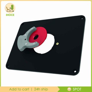 [Ihoce] แผ่นมิลลิ่ง พร้อมแหวน หนา 3/8 นิ้ว สําหรับช่างไม้ DIY