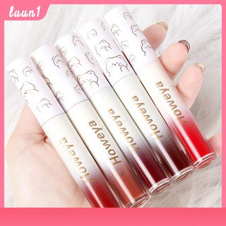 ลิปสติก howeya streamer Mirror Water Lip Glaze ติดทนนาน