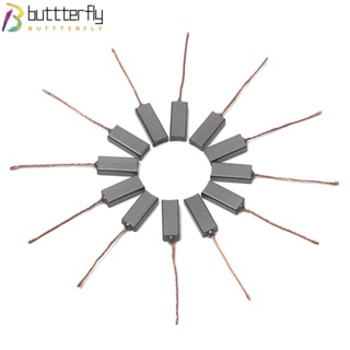 Buttterfly 10/20 ชิ้น แปรงคาร์บอน ลวด ขายดี ขายดี เครื่องมือมอเตอร์ไฟฟ้า ทั่วไป