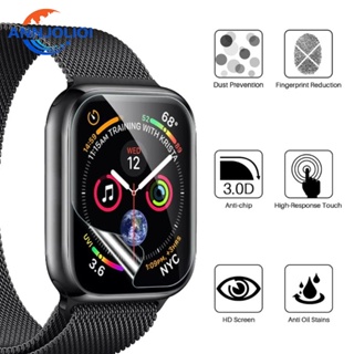 Ann ฟิล์มกันรอยหน้าจอ แบบเต็มจอ สําหรับ Apple-Watch7 41 45 มม.