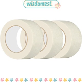 Wisdomest เทปกาว กว้าง 2 นิ้ว สีขาว 3 ม้วน