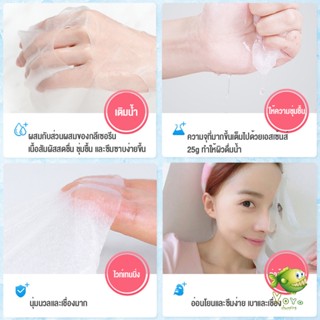 YOYO แผ่นมาส์กหน้า เพิ่มความชุ่มชื่นและเติมน้ำให้ผิว Ice Mask