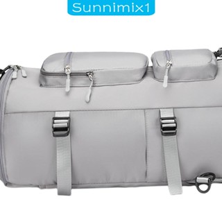 [Sunnimix1] กระเป๋าเป้สะพายหลัง ขนาดใหญ่ จุของได้เยอะ กันน้ํา สําหรับใส่รองเท้ากีฬา ยิม