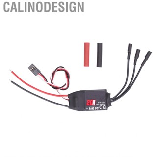 Calinodesign Brushless ESC  20A Black with 3.5mm Banana Plug Welded for RC Airplane