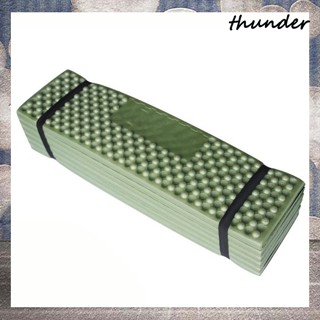 Thunder แผ่นรองนอน แบบหนา กันชื้น พับได้ สําหรับตั้งแคมป์กลางแจ้ง