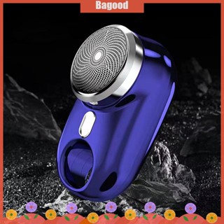 ♪Bagood♪พร้อมส่ง AU เครื่องโกนหนวดเครา ขนาดเล็ก แบบพกพา สําหรับบ้าน โรงแรม