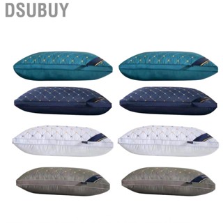 Dsubuy Pillow Washable Single Use Comfortable Cervical Core for Hotel Home Sleeping