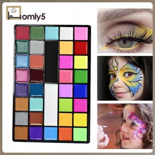 [Homyl5] หน้ากากคอสเพลย์ 36 สี พร้อมแปรงทาสี สําหรับวันหยุด