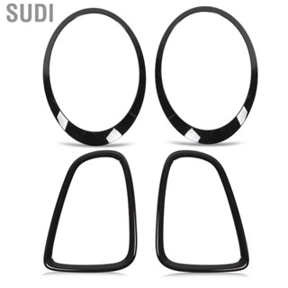 Sudi Taillight Guard Trim Simple Installation Sturdy Abrasion Resistant High Accuracy Headlight Bezel Cover Professional for Car