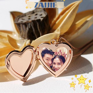 Zaijie24 สร้อยคอโซ่ จี้เครื่องประดับ สําหรับคนรัก