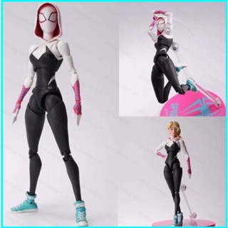 Star3 โมเดลฟิกเกอร์ Spider-Man Across the Spider-Verse Gwen Stacy ขยับข้อต่อได้ ของเล่นสําหรับเด็ก