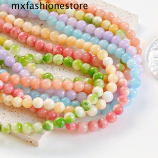 Mxfashione Liuli ลูกปัดสีครีม แฮนด์เมด สําหรับทําเครื่องประดับ สร้อยคอ ต่างหู DIY