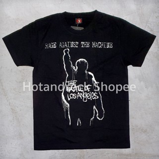 ไฟ! เสื้อวงสีดำ Rage Agains The Machine TDM 1590 Hotandrock