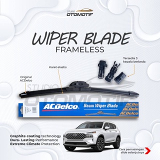 Hyundai SANTA FE 2019 Acdelco Beam ที่ปัดน้ําฝน ไร้กรอบ