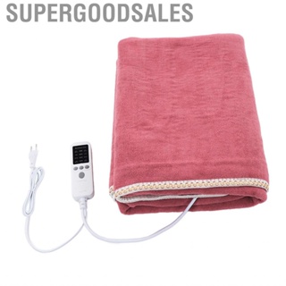 Supergoodsales Red Electric  Smart Timing Even Heating Pad for Home Dormitory EU Plug AC220V