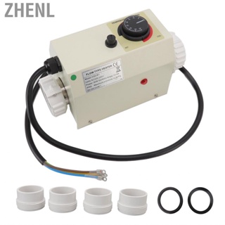 Zhenl 3KW Pool Heater Electric Swimming SPA Bath Heating Tub Touch Screen Smart Thermostat Accessories