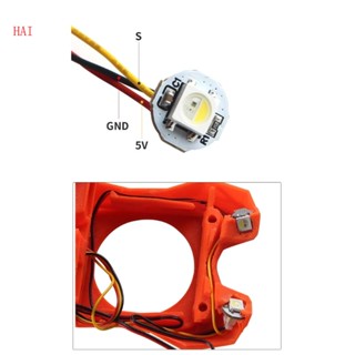 Hai แถบไฟเครื่องพิมพ์ 3D RGBW PCB พร้อม PTFE สําหรับ Voron 2 4