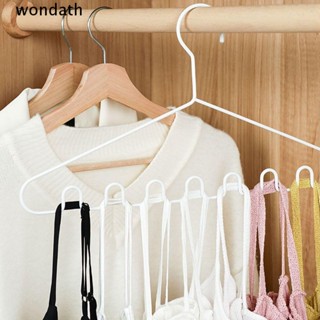 Wonda ไม้แขวนเสื้อ แบบเหล็ก ทนทาน กันลื่น 7 ร่อง สําหรับแขวนตกแต่งบ้าน