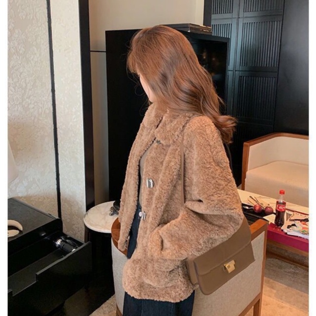 CLOTHING เสื้อคลุมกันหนาวเเขนยาวผ้าบุสำลีนิ่มผู้หญิง รุ่น W9006 - รูปที่ 4