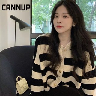 Cannup เสื้อคลุม เสื้อกันหนาว คลาสสิค น่ารัก ทันสมัย นุ่มนวล WMY2390NVT37Z230915