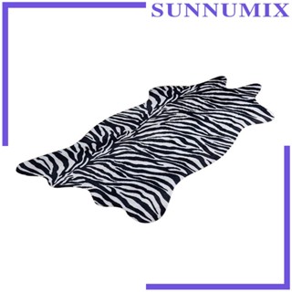 [Sunnimix] พรมปูพื้น ลายวัว ม้าลาย 75 X 110 ซม. 30 X 43 นิ้ว