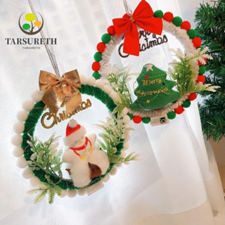 Tarsureth จี้พวงหรีดคริสต์มาส สําหรับแขวนตกแต่งต้นคริสต์มาส DIY