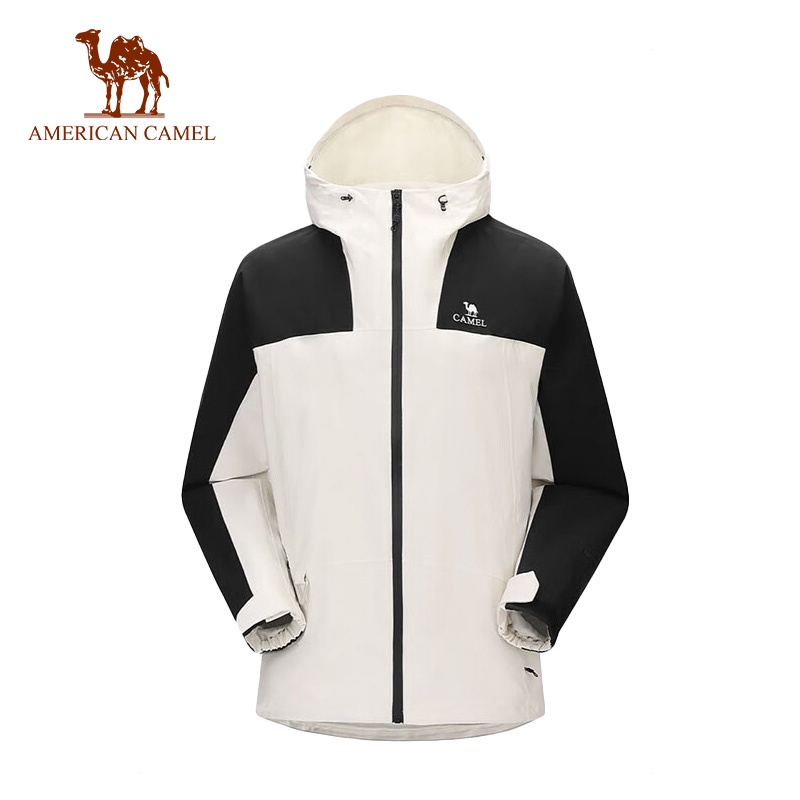 American CAMEL เสื้อแจ็กเก็ตชั้นเดียว กันน้ํา ใส่เดินทาง สําหรับผู้ชาย และผู้หญิง