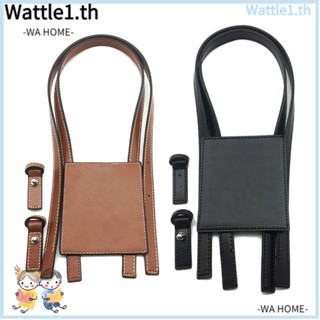 Wttle สายสะพายไหล่ หนัง PU ปรับได้ แฮนด์เมด DIY อุปกรณ์เสริม สําหรับกระเป๋า 3 ชิ้น ต่อชุด