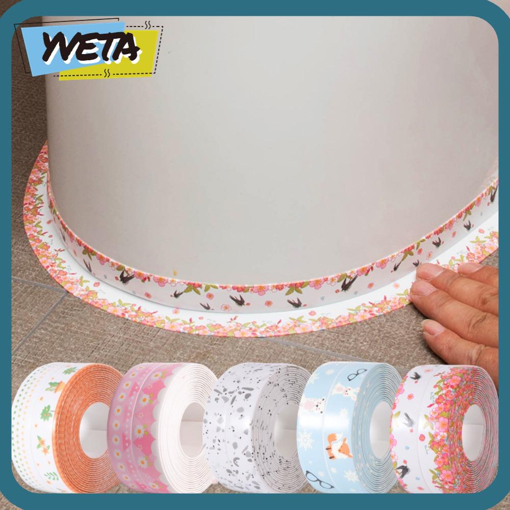 Yveta เทปกาวซีล PVC กันน้ํา 3.2 ม. กันเชื้อรา มีประโยชน์ สําหรับอาบน้ํา