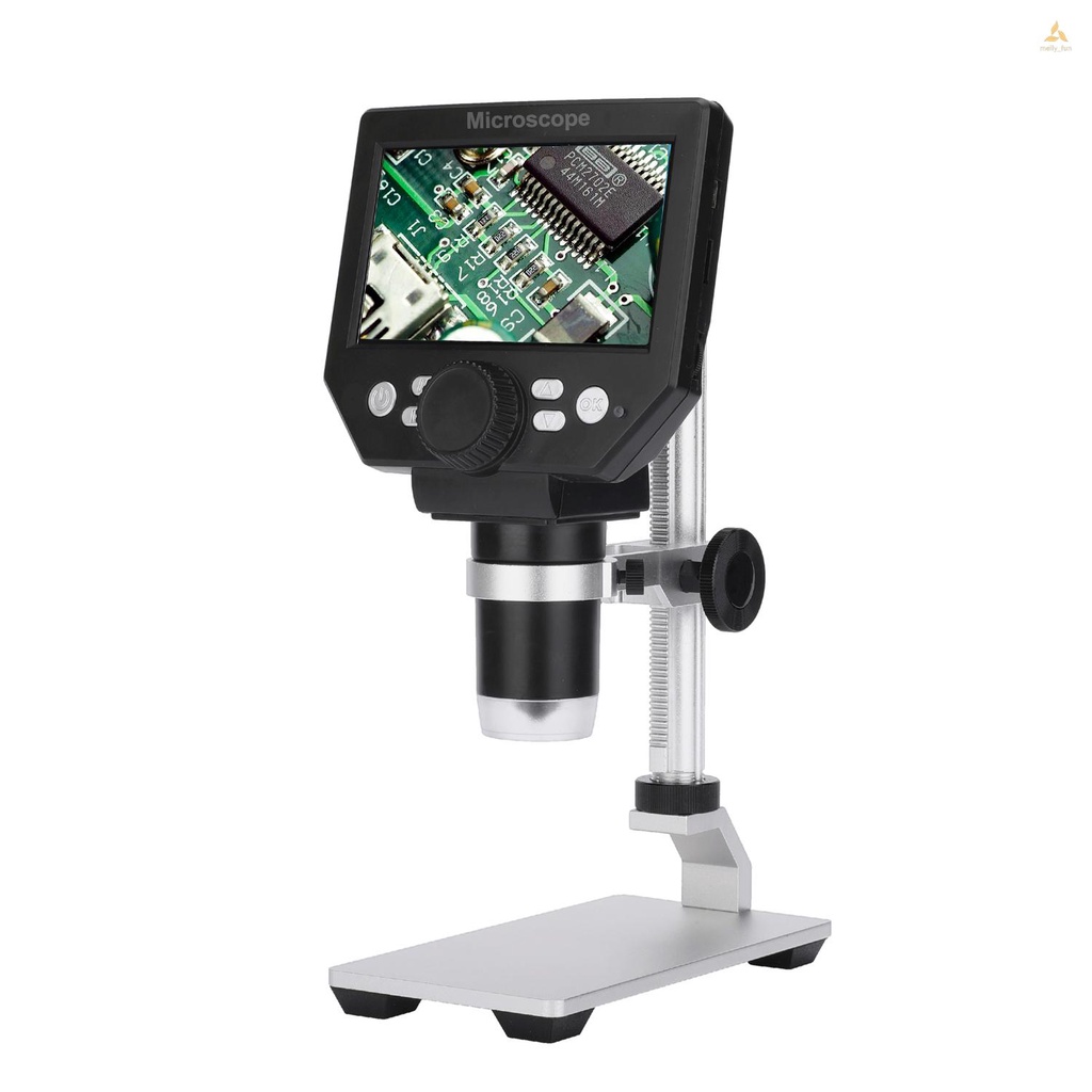 Mf G1000 กล้องจุลทรรศน์ดิจิทัล อิเล็กตรอน หน้าจอ LCD 4.3 นิ้ว 10MP 1-1000X
