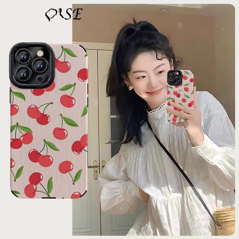 SAMSUNG เคสสําหรับsamsung A15/A55/A14/A54/A34/A13/A12/A52/ A53/A10s/A71/A72/A73/A30/A50S/A30s/A22/A33 ป้องกันการล่มสลาย/A33 เคสโทรศัพท์เชอร์รี่รวมทุกอย่าง