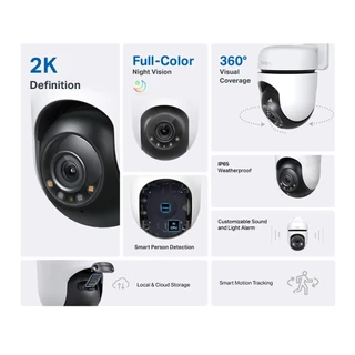 (มีส่งด่วน) TAPO C510W 2K FULLCOLOR Security WiFi Camera กล้องวงจรปิดภายนอก รับประกัน 2 ปี