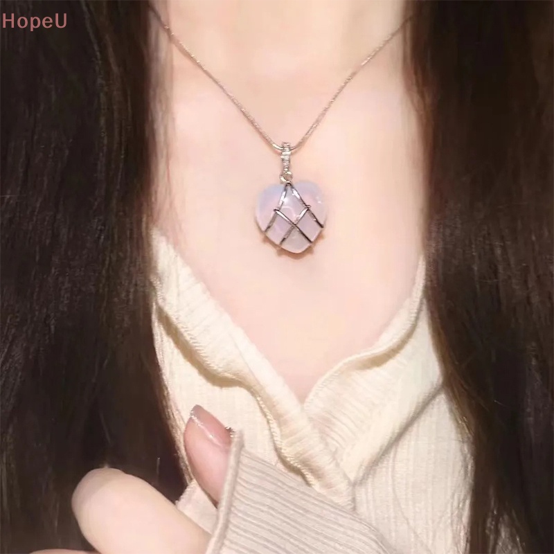 [HopeU] สร้อยคอโซ่ จี้รูปหัวใจ บาร์บี้ เจ้าหญิง สร้างสรรค์ เครื่องประดับแฟชั่น สําหรับผู้หญิง ของขวัญวันเกิด