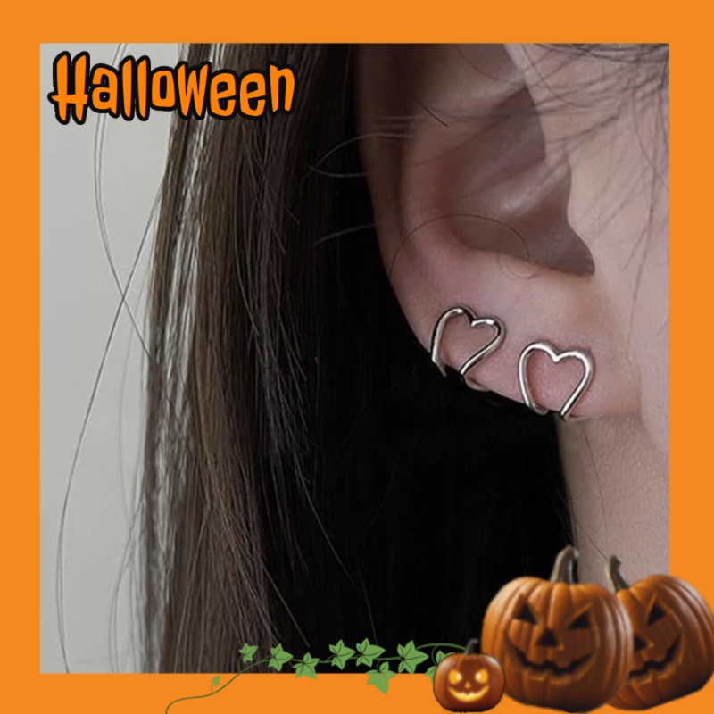 พร้อมส่งจากไทยรวดเร็วทันใจ (H20) ต่างหูหนีบ Ear Cuff ทรงหัวใจ 1 คู่