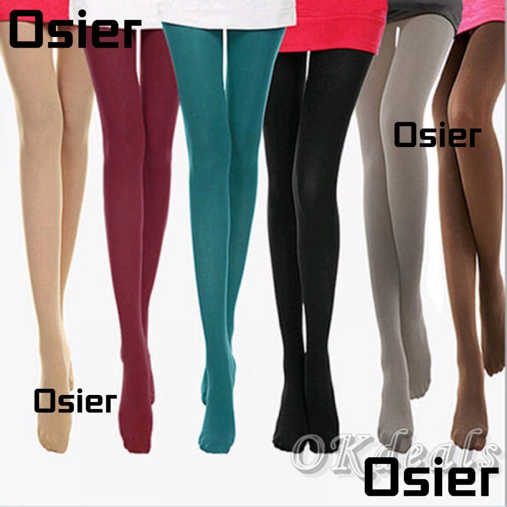 Osier1 ถุงน่อง แบบหนา สําหรับผู้หญิง