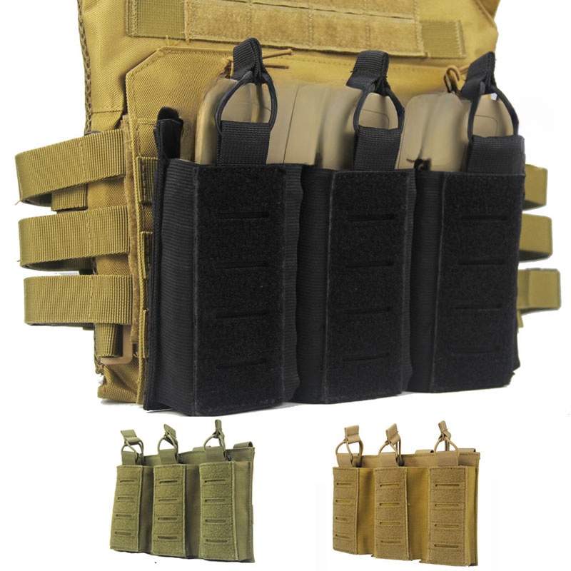 Luc กระเป๋าเก็บวิทยุสื่อสาร MOLLE อุปกรณ์เสริม สําหรับ M4 M14 M16 ak AR 5.56