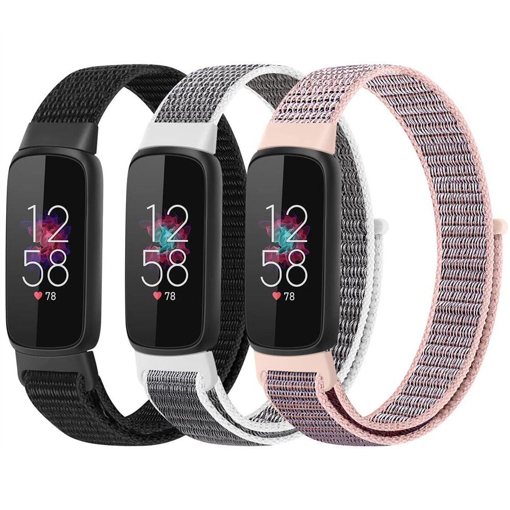 สายนาฬิกาข้อมือไนล่อน แบบเปลี่ยน สําหรับ Fitbit Luxe Fitbit Luxe