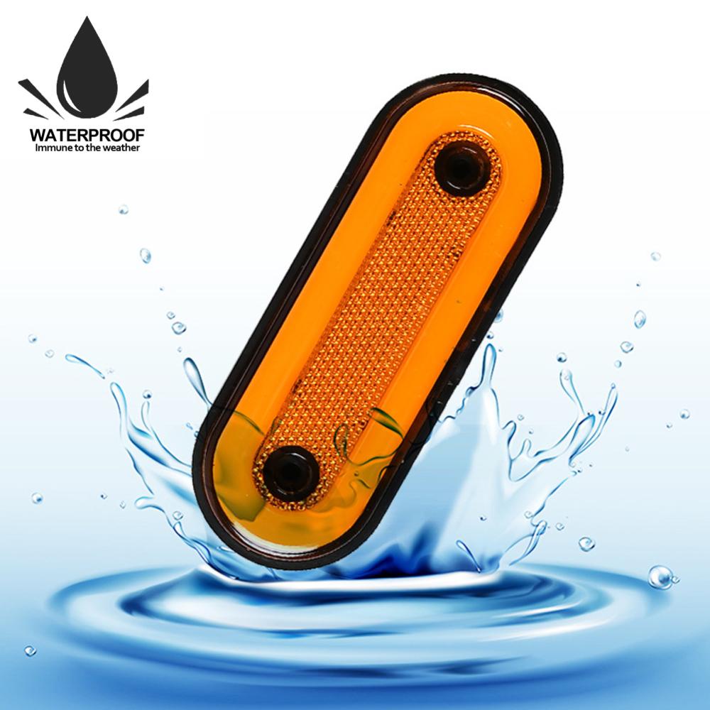 Okcatzone ไฟหรี่ LED 12V 24V พร้อมตัวยึด สําหรับรถบรรทุก รถพ่วง 1 ชิ้น A9P6 - รูปที่ 7