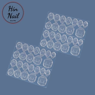 24Pcs สติกเกอร์กาวสองด้าน สำหรับติดเล็บปลอม
