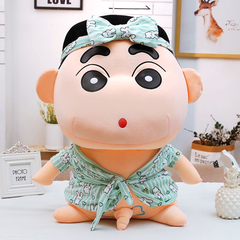 หมอนตุ๊กตานุ่ม รูปการ์ตูนชินจัง ขนาดใหญ่ เหมาะกับของขวัญ สําหรับผู้หญิง และผู้ชายชินจังตุ๊กตากวนๆหมอนชินจังตุ๊กตาตลก