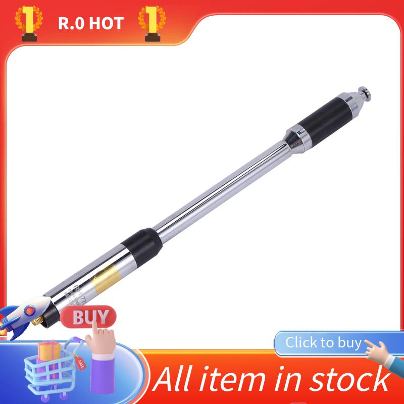 RH770 Dual Band 144/430MHz กําไรสูง SMA-เสาอากาศยืดไสลด์หญิงสําหรับ UV-5R UV-82 BF-888S WALKIE TALKI