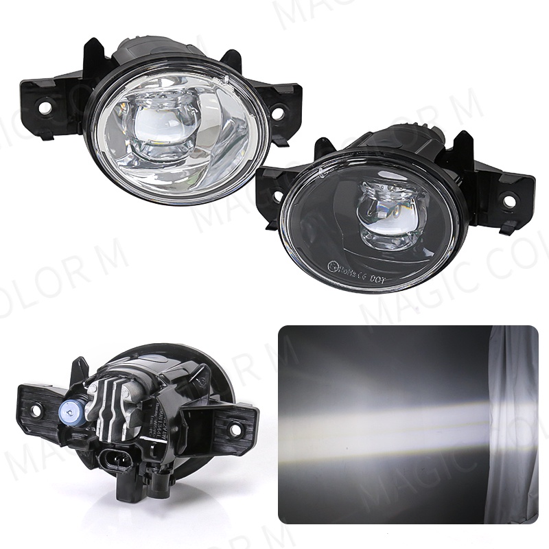 โคมไฟตัดหมอก DRL 12V สําหรับ Nissan X-Trail Altima Sylphy Almera QASHQAI March Pathfinder 2 ชิ้น